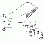 TRX400EX Сидение