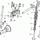 TRX350TM Распределительный вал