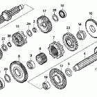 TRX500FE Трансмиссия