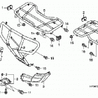 TRX500FE Багажник
