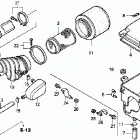 TRX400EX Воздухозаборник