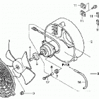 TRX350FM Вентилятор охлаждения