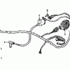 TRX250TM Wire harness (trx250tm)