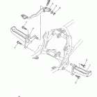 Raptor 350 YFM35RBW Подножки