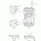 Grizzly 550 FI EPS 4WD YFM5FGPYGR/YFM5FGPYB/YFM5FGPYL Наклейки 1