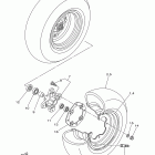 RAPTOR 700 SPECIAL EDITION YFM7RSEB Переднее колесо
