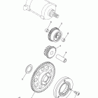 RAPTOR 700 SPECIAL EDITION YFM7RSEB Стартер