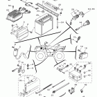 Grizzly 550 FI EPS 4WD YFM5FGPYGR/YFM5FGPYB/YFM5FGPYL Электрика 1
