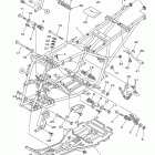 Wolverine 450 4WD YFM45FXYL Рама