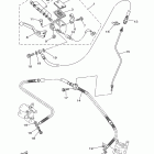 Raptor 350 YFM35RBW Главный тормозной цилиндр,передний