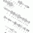 BIG BEAR 400 4WD HUNTER YFM40FBHZ Трансмиссия