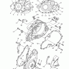 RAPTOR 700 SPECIAL EDITION YFM7RSEB Крышка картера двигателя