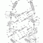 Wolverine 450 4WD YFM45FXYL Передняя подвеска колес