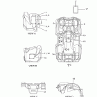 Grizzly 700 FI 4wd Hunter YFM7FGHY Наклейки 1