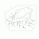 YFZ450RSEY Сидение