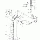 RAPTOR 700 SPECIAL EDITION YFM7RSEB Задний торм цилиндр