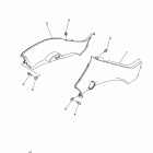 Raptor 350 YFM35RBW Боковая панель