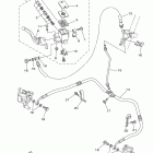 Raptor 250 Special ed YFM25RSE2Y Главный тормозной цилиндр,передний