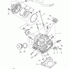 Raptor 250 Special ed YFM25RSE2Y Головка цилиндра