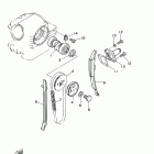 GRIZZLY 125 YFM125GBL Цепь механизма газораспределения