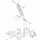 Wolverine 450 4WD YFM45FXYL Задняя подвеска