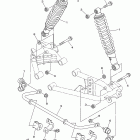 BIG BEAR 400 4WD HUNTER YFM40FBHZ Задняя подвеска