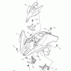 Raptor 250 Special ed YFM25RSE2Y Переднее крыло