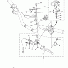 Raptor 350 YFM35RBW Рулевые переключатели