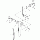 Raptor 350 YFM35RBW Цепь механизма газораспределения