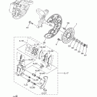 RAPTOR 700 SPECIAL EDITION YFM7RSEB Передний тормозной суппорт