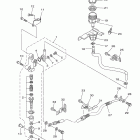 YFZ450RSEY Задний торм цилиндр