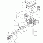 Wolverine 450 4WD YFM45FXYL Впускная система