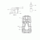 Grizzly 400 4WD Hunter YFM40FBHY Наклейки 1