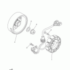 YFZ450 YFZ45BB/YFZ45BW Генератор