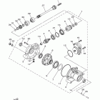 Grizzly 550 FI EPS 4WD YFM5FGPYGR/YFM5FGPYB/YFM5FGPYL Передний дифференциал