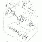 Wolverine 450 4WD YFM45FXYL Стартер электрический