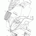 RAPTOR 700 SPECIAL EDITION YFM7RSEB Переднее крыло