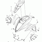 Raptor 350 YFM35RBW Переднее крыло
