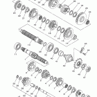 RAPTOR 700 SPECIAL EDITION YFM7RSEB Трансмиссия