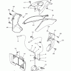YFZ450RSEY Боковая панель