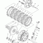Raptor 250 Special ed YFM25RSE2Y Сцепление