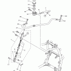 Raptor 250 Special ed YFM25RSE2Y Задний торм цилиндр