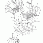 Wolverine 450 4WD YFM45FXYL Подножки