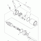 Raptor 250 Special ed YFM25RSE2Y Стартер электрический