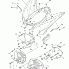 Raptor 250 Special ed YFM25RSE2Y Заднее крыло