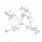 Raptor 250 Special ed YFM25RSE2Y Подножки