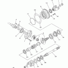 BIG BEAR 400 4WD HUNTER YFM40FBHZ Промежуточный ведущий вал
