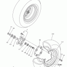 YFZ450RSEY Переднее колесо