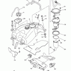 RAPTOR 700 SPECIAL EDITION YFM7RSEB Топливный бак