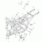 BRUIN 250 2WD YFM25BV Рама